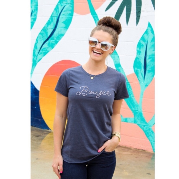 Ever Ellis Embroidered Boujee Tee - Picture 4 of 8